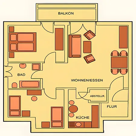 Appartement Tannenblick 2-2 3-4 *